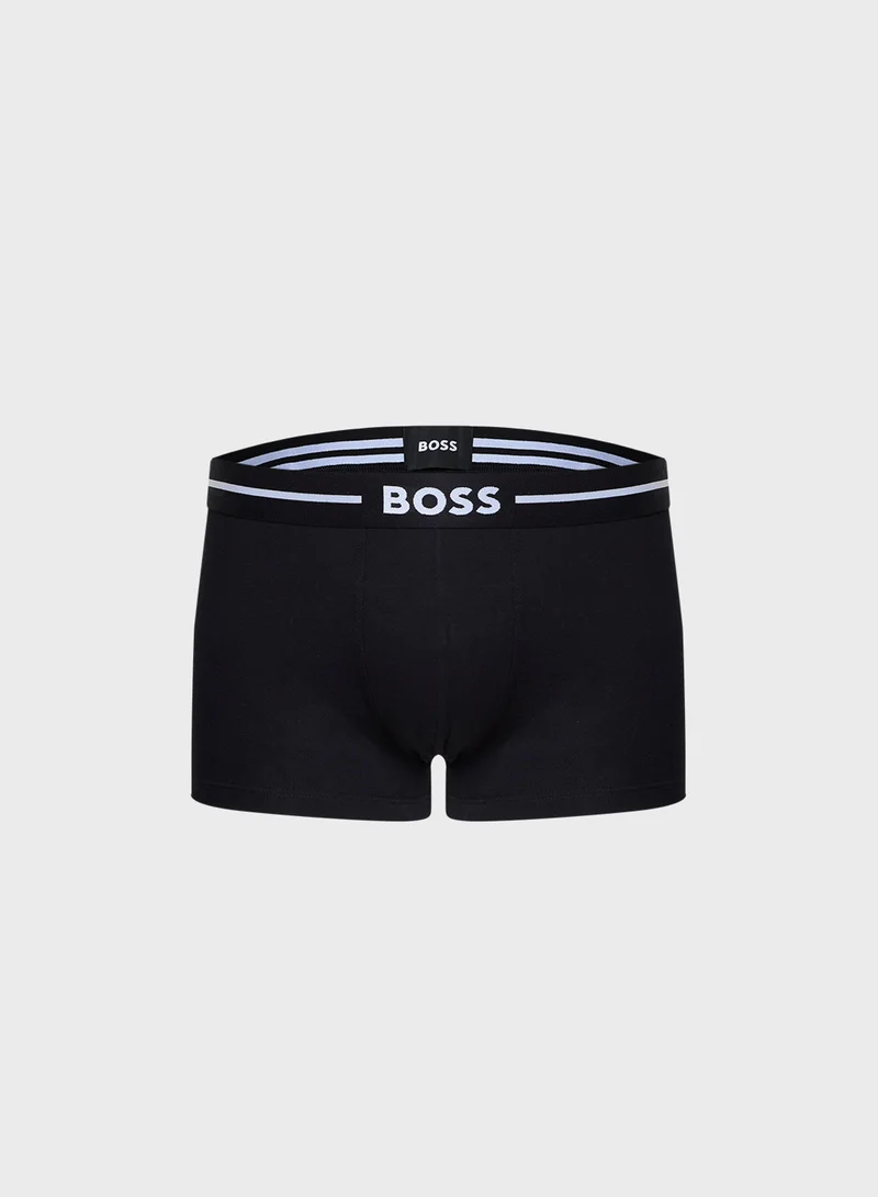 بوس 3 Pack Logo Band Trunks