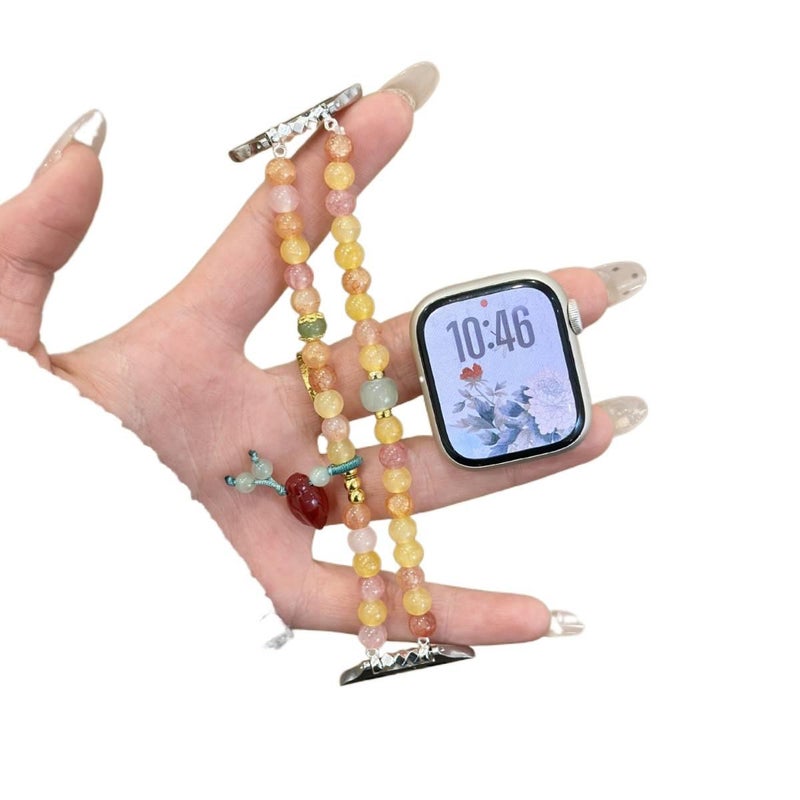 سوار ساعة ذكية باللون أسود قابل للتعديل سوار راتنج متوافق مع Apple Watch 38/40/41/42/44/45/49mm بملاءمة قابلة للتعديل وحزام بديل - Image 2