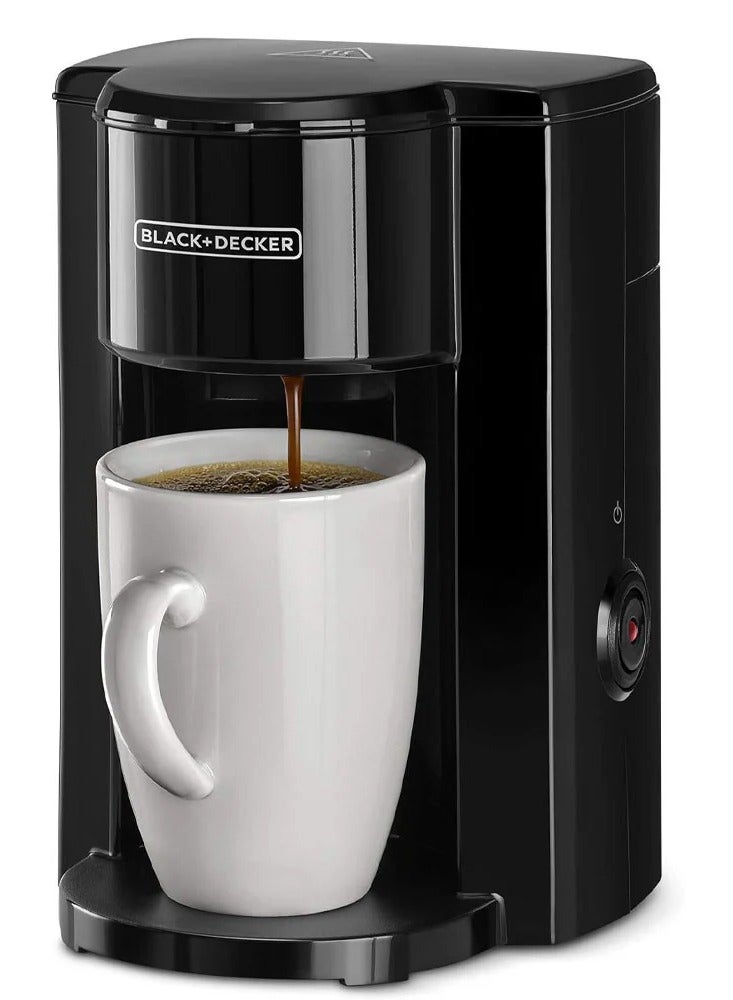 BLACK+DECKER American Coffee Maker with Coffee Mug 125 ml 350 W DCM25N-B5 Black - Image 1