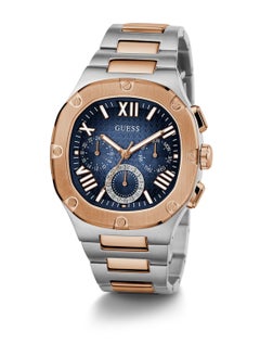 GUESS Dress Men's Analog Quartz Two Tone Multi-function Watch GW0572G4 - 42mm  - Image 4