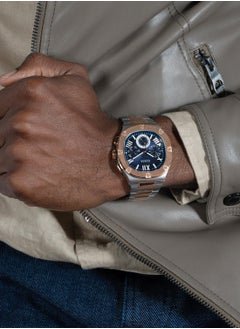 GUESS Dress Men's Analog Quartz Two Tone Multi-function Watch GW0572G4 - 42mm  - Image 5