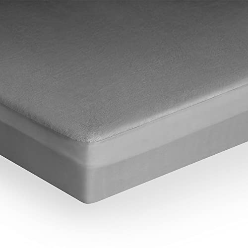 Sleepyhead 100% Waterproof Bamboo Mattress Protector | Queen Size, 72 x 60 Inches | Soft Terry Breathable & Ultra Soft Fitted Bed Protector | Grey - Image 4