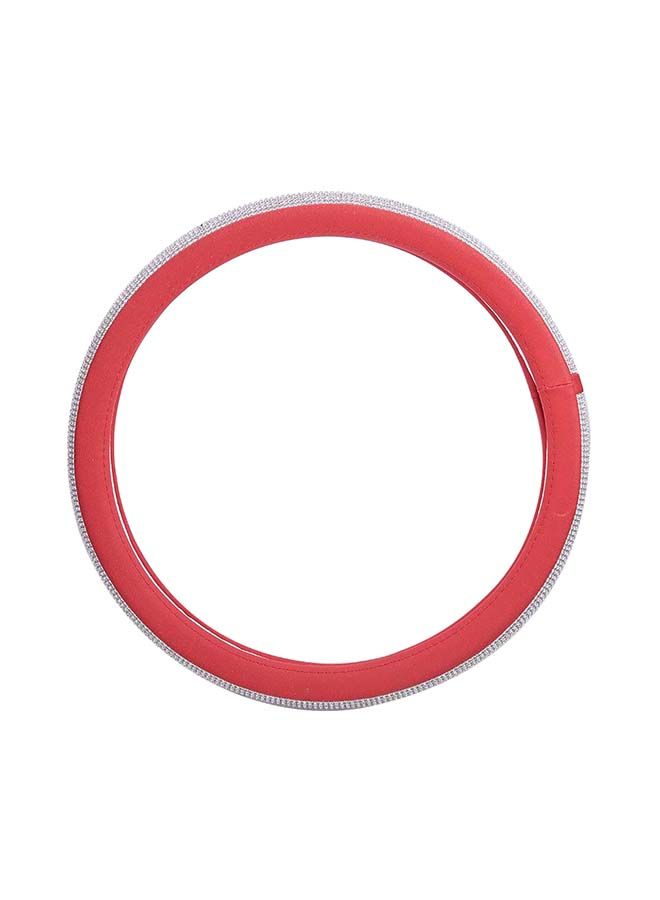 NIBEMINENT Novel Shinning Crystal Car Steering Wheel Cover - Image 1