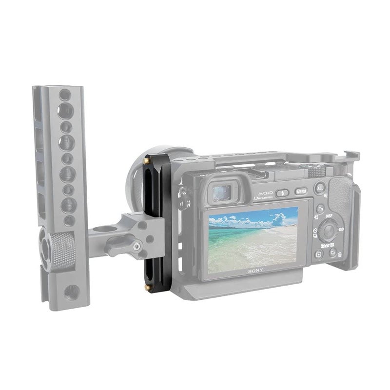 NICEYRIG سكة ناتو سريعة الإطلاق NICEYRIG، 90 مم سكة أمان مضادة للسقوط لمقبض كاميرا قفص QR - 215 - Image 2