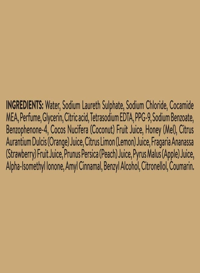 Pears Naturale Nourishing Coconut Water Body Wash 250 ml, 100% Natural Ingredients, Liquid Shower Gel with Honey for Glowing Skin - Paraben Free (Pack of 2) - Image 4