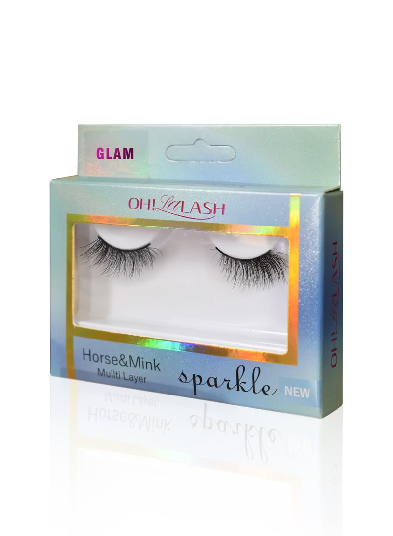 OH! LALASH Mixed layers and criss-crossed 3D real hair lashes - Image 2