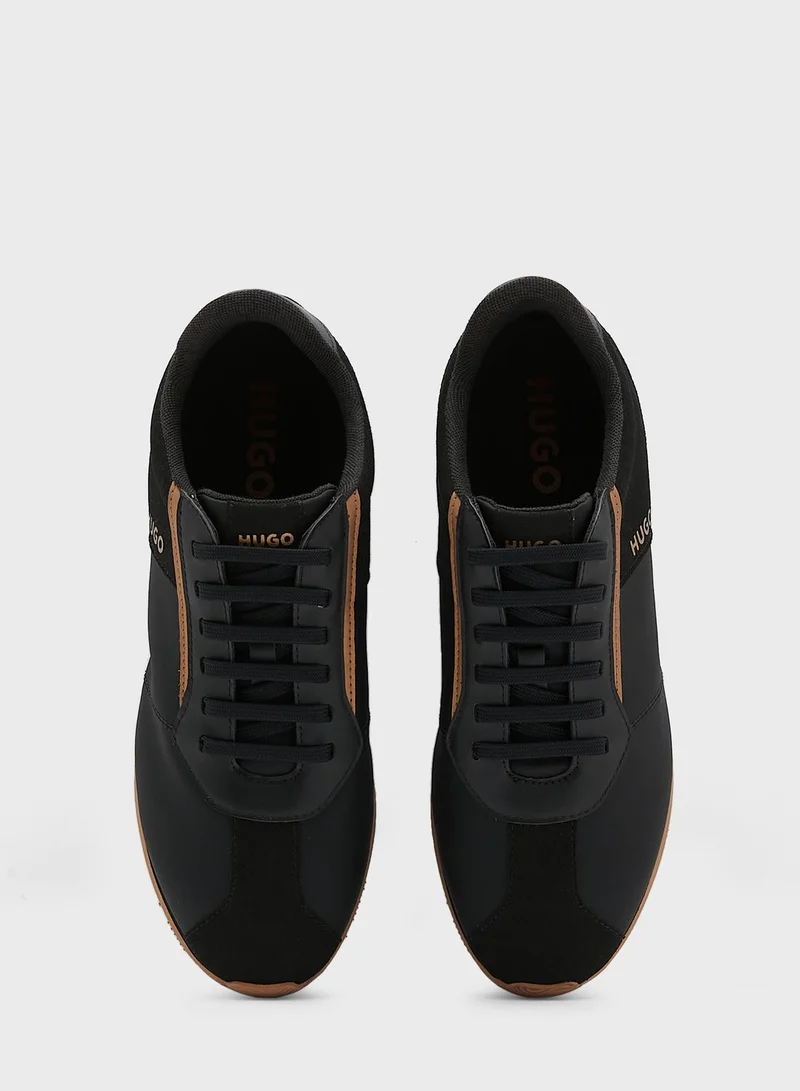 HUGO Low Top Lace Up Sneakers