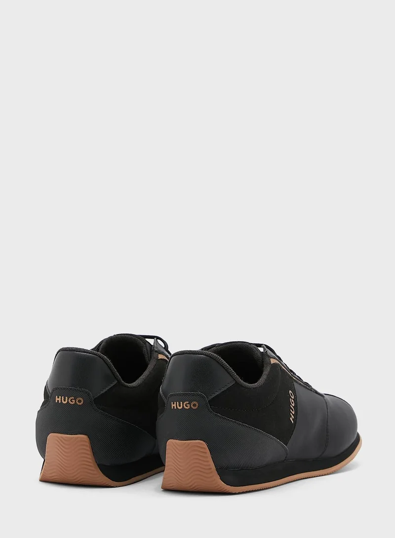 HUGO Low Top Lace Up Sneakers