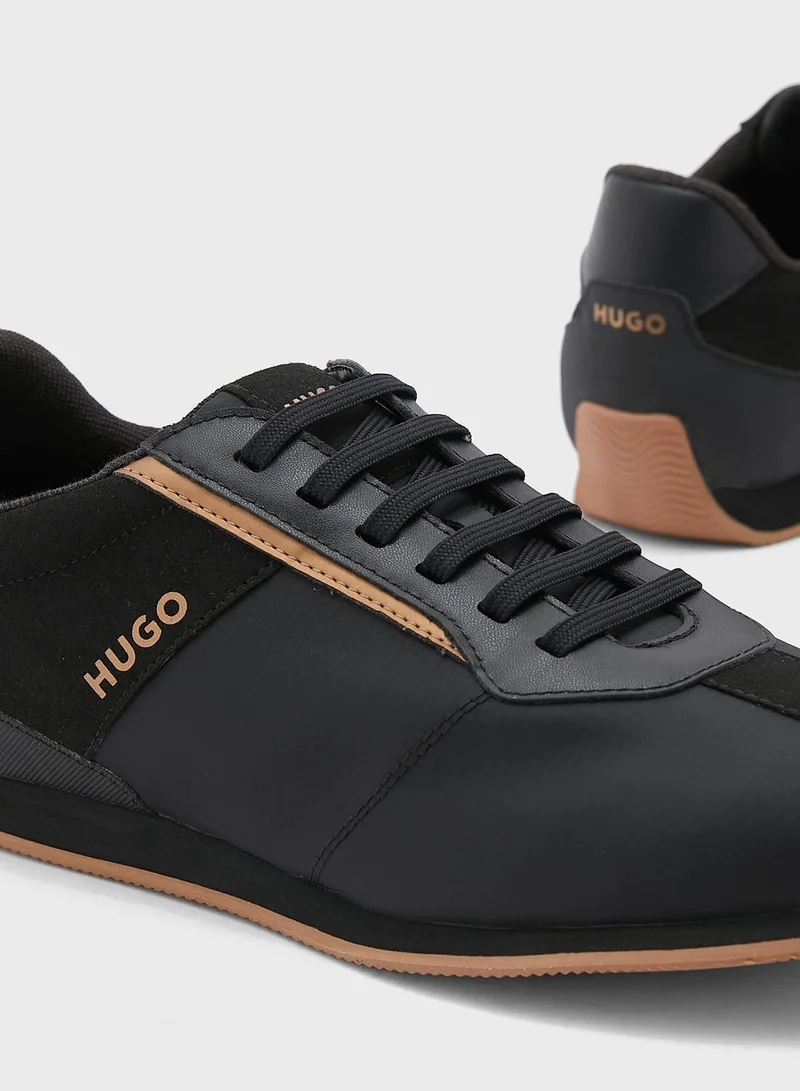 HUGO Low Top Lace Up Sneakers