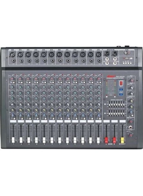Pmx-1202Du Stereo Powered Mixer- Bluetooth