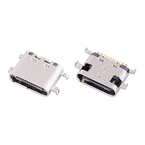 Teansic 100Pcs 10Models Type-C USB 3.1 Charging Dock Connectors Mix 6Pin and 16Pin Use for Mobile Phone and Other Product Repair Kits - Image 4