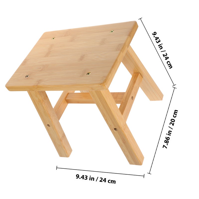 Comfortable Low Stool Small Low Stool Bathroom Anti- Stool Stool - Image 2