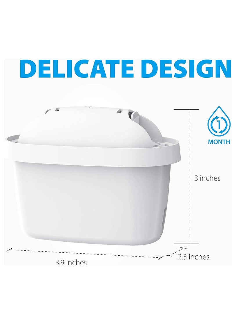 Y&D - For Maxtra+ Replacement Water Filter Cartridges Compatible with All Brita Jugs -reduce Chlorine Limescale and Impurities for Great Taste Waterdrop Cartridges- Single - Image 1