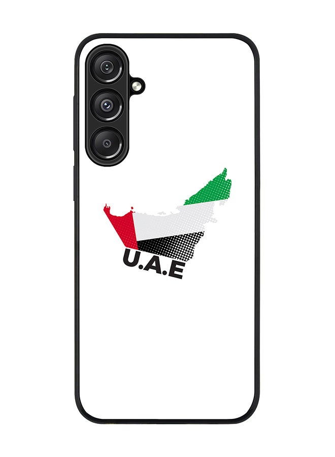 Stylizedd For Samsung Galaxy A16 / A16 5G Case,Slim fit Camera Protection, Shockproof Thin Phone cover - UAE Map - Image 1