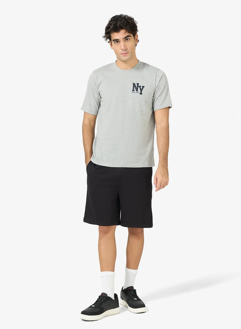 Seventy Five Basics T-Shirt & Shorts Set