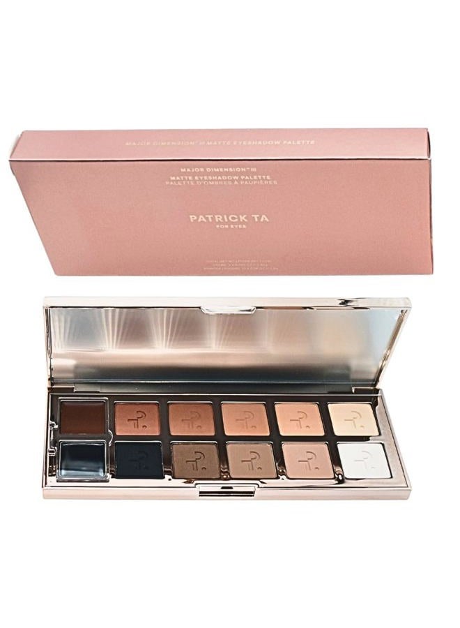 Patrick Ta Major Dimension III Matte Eyeshadow Palette - Image 1