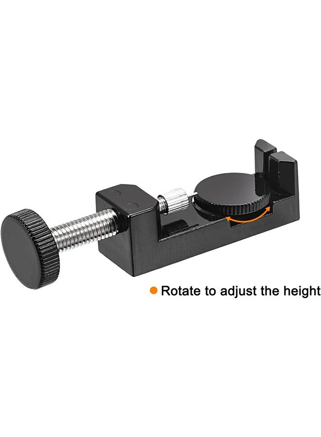 أداة إزالة روابط الساعة العريضة، أداة ضبط احترافية، جهاز إصلاح أحزمة الساعات المحمولة 2068 (أسود) - Image 4