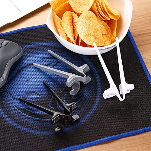 MTROYALDIA 4pcs Finger Chopsticks for Snacking, Multicolor Reusable Gamer Chopsticks, Snack Tongs, Chip Grabber for The Ultimate Gaming Experience, - Image 4