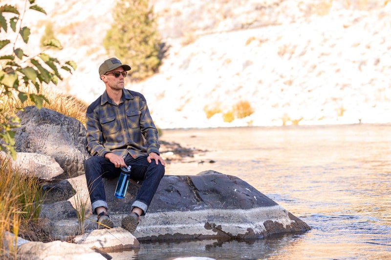 CamelBak eddy+ BPA Free Water Bottle, 32oz, Oxford - Image 1