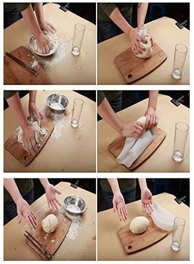 KACHKIT Silicon Atta Kneading Dough Maker Bag – Reusable Silicone Kneading Bag for Bread, Pizza, Pastry & More | Multipurpose Food-Grade Mixing & Storage Tool, (PCS-1). - Image 4