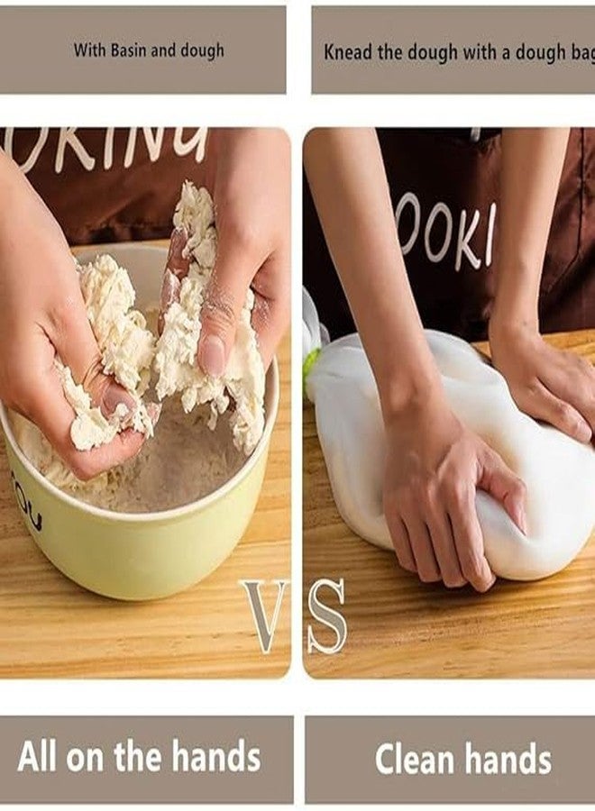 KACHKIT Silicon Atta Kneading Dough Maker Bag – Reusable Silicone Kneading Bag for Bread, Pizza, Pastry & More | Multipurpose Food-Grade Mixing & Storage Tool, (PCS-1). - Image 5
