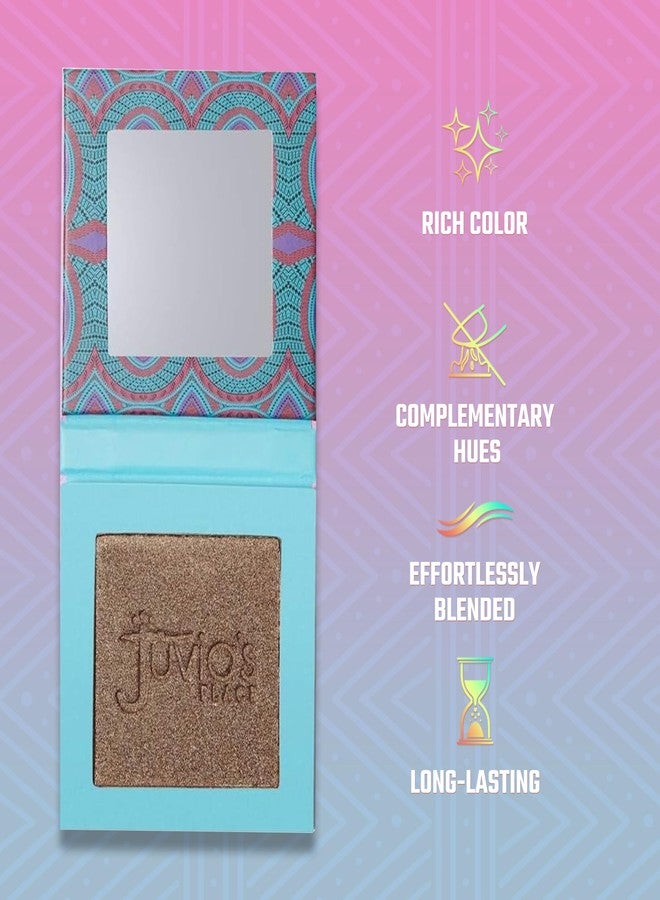 Juvia's Place جوفيا بلايس - هايلايتر تريبي فوليوم 1 - بودرة مكياج الوجه الهايلايتر المتلألئ - لمسة متلألئة مثالية لعظام الخد، لمعان معدني مشع، بودرة مضيئة - Image 3