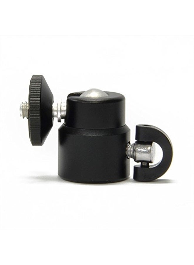 RetiCAM® Mini Ball Head BHA10 - Metal Ballhead 360° Pan 90° Tilt Tripod Mount - BHA10, Aluminum