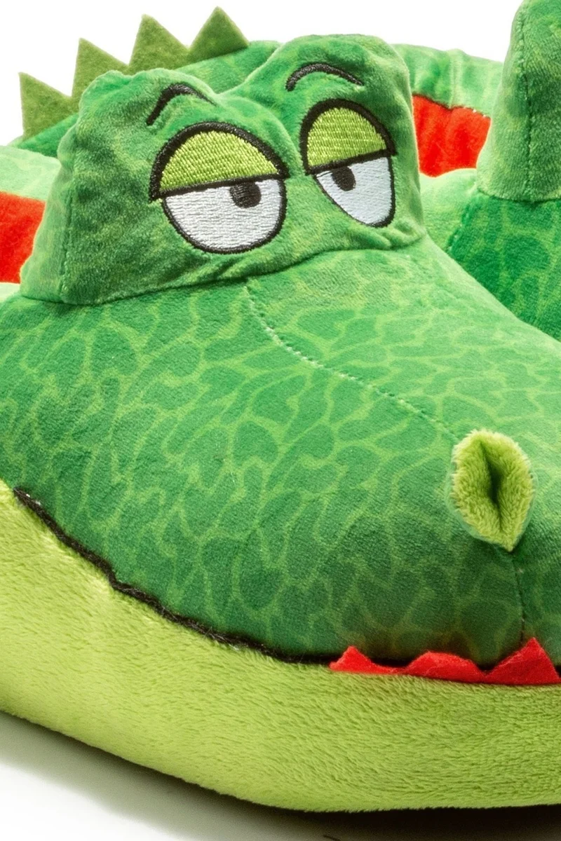 Twigy Crocodile Unisex Animal Slippers Green 36/43 AA0633