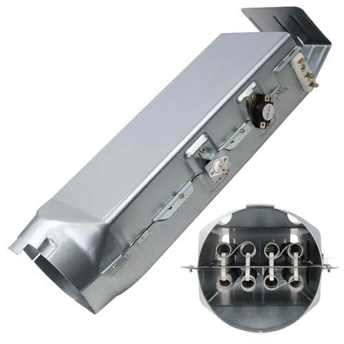 Casmer DC93-00154A Dryer Heating Element Assembly (3 Wire) Fit for samsung Dryer DV45K6500EV/A3 DV48J7770EP/A2 DV52J8700EP/A2 DV45K6200EZ/A3 DV50K8600EV/A3 etc. Part Replaces AP5582094 PS4216214 3282568 - Image 1