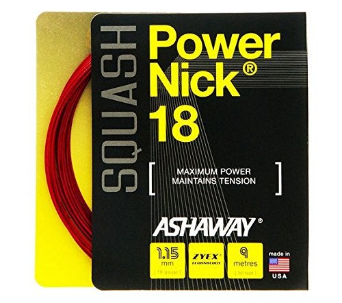 Ashaway POWERNICK 18 Squash String Set - Image 4