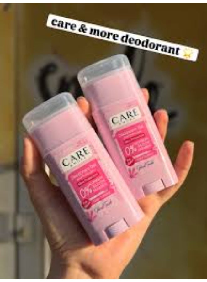 Care & More Deodorant Gel 48hrs Protection Free Alcohol Floral Touch 50 ml - Image 2