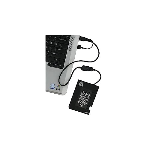 Apricorn قرص صلب خارجي Aegis Fortress سعة 2TB USB 3.0، أسود - Image 5