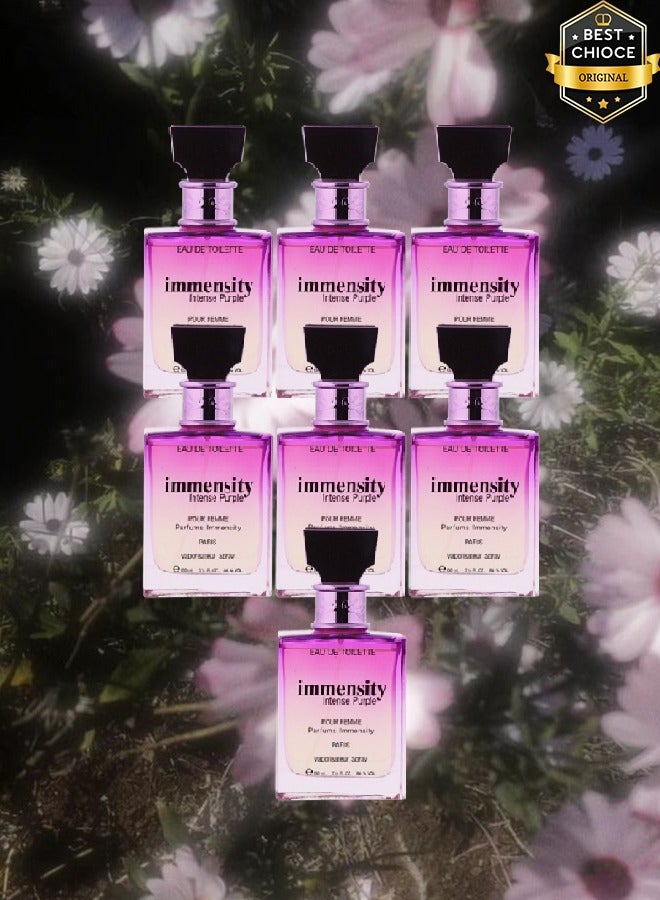 إمنسيتي 7 قطع عطر انتينس بيربل باريس للنساء 100 مل - Image 1