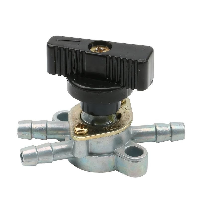 3 Way Fuel Tank Tap Pocket Valve Switch For E Ton Lightning 50 40Cc 50Cc 90Cc ATV Dirt Pit Bike Motorcycle Without Battery Silvery - Image 3