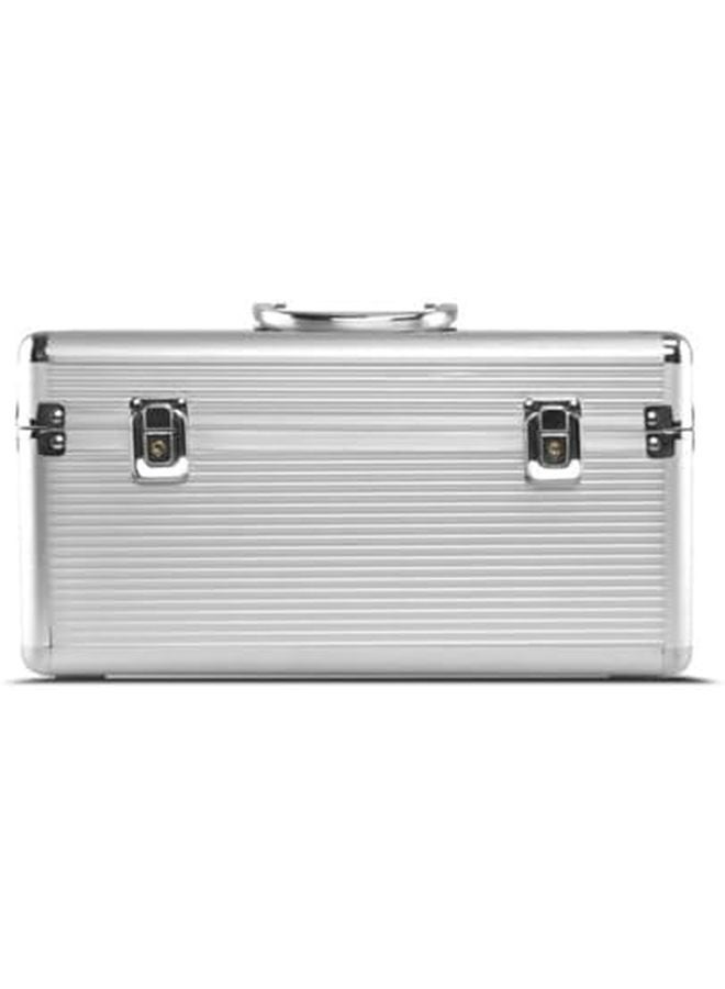 10x3.5 Hard Drive Carrying Case Storage Box Suitcase Design for External Hard Drive and Computer Accessories - Image 5