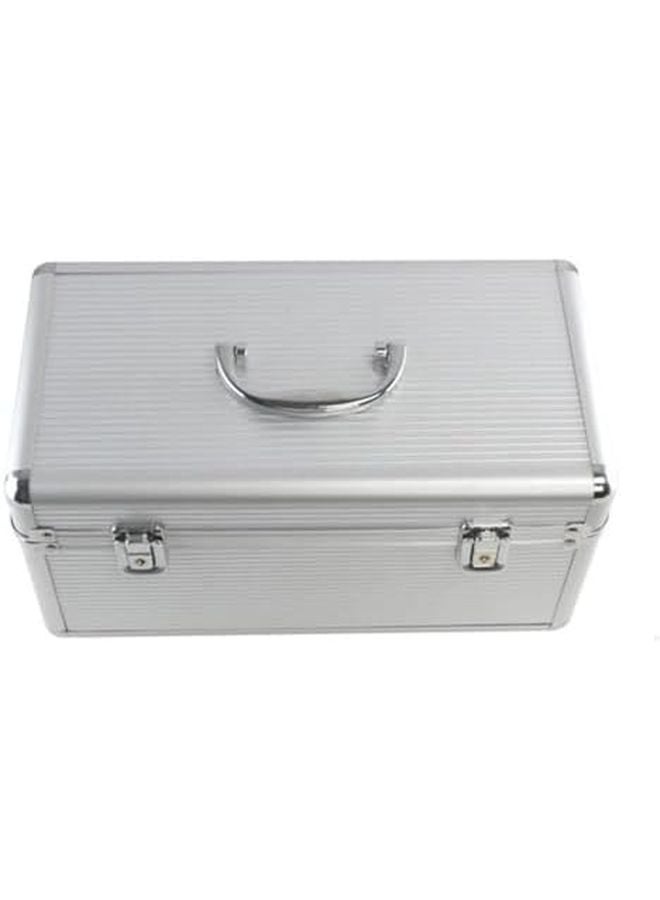 10x3.5 Hard Drive Carrying Case Storage Box Suitcase Design for External Hard Drive and Computer Accessories - Image 2