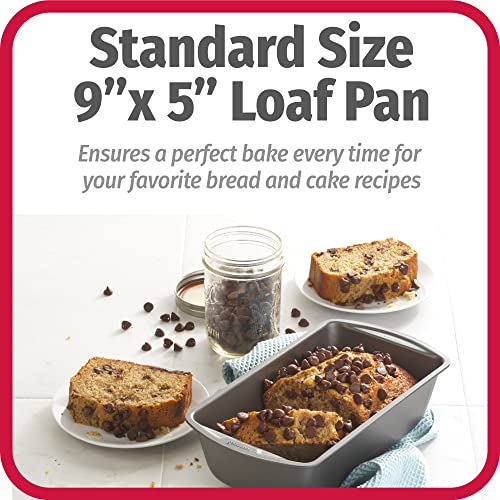 Goodcook 4026 Loaf Pan, 9 x 5 Inch, Gray - Image 2