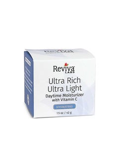 Reviva Labs Ultra Rich Ultra Light Daytime Moisturizer W/Vitamin C1.5 Oz 