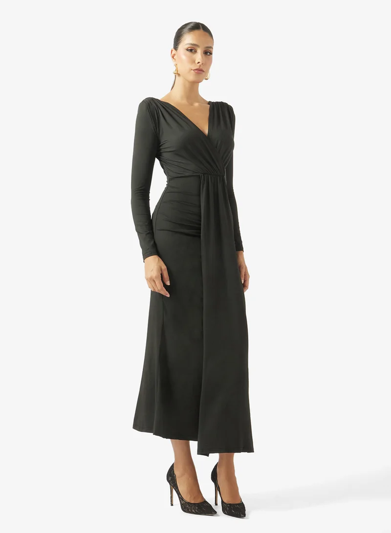 ELLA Drapped Bodycon Dress