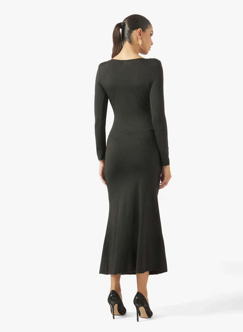 ELLA Drapped Bodycon Dress