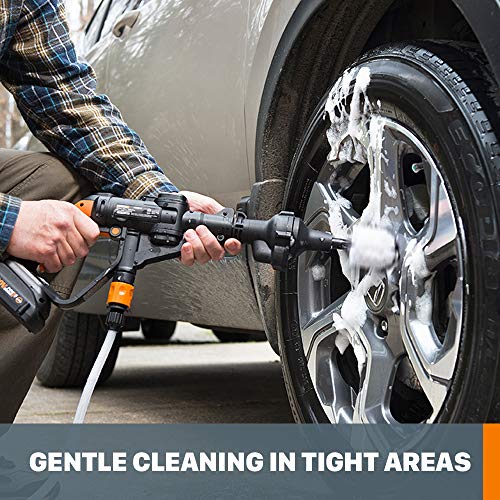 WORX Hydroshot Rotary Cleaning Brush, Quick Snap Connection - WA4042 - Image 4