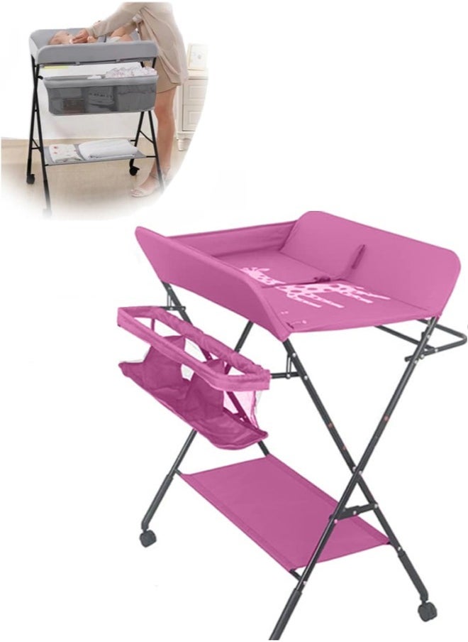 Cady One Portable Foldable Baby Changing Table With Wheels  - Image 2