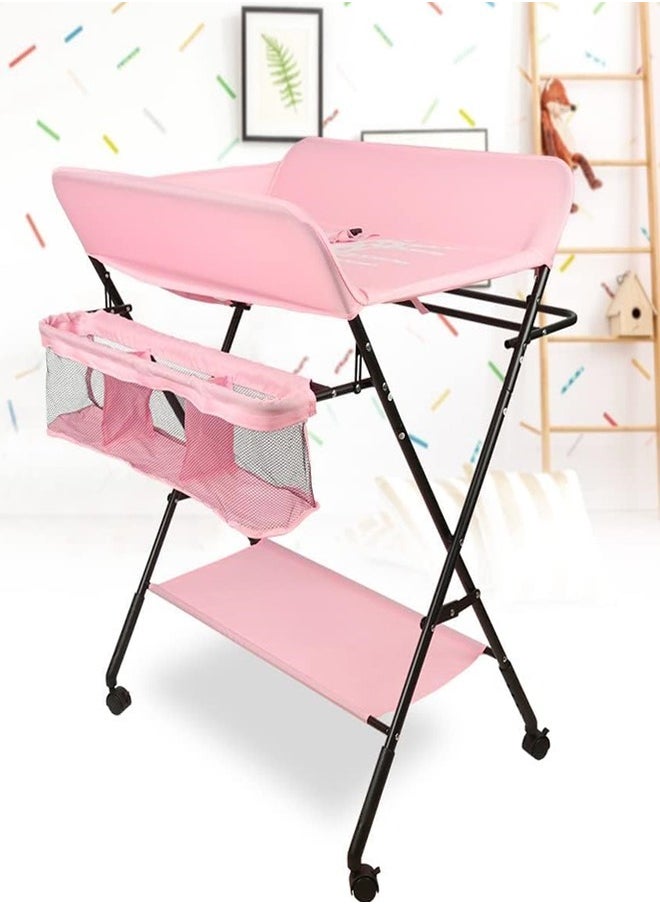 Cady One Portable Foldable Baby Changing Table With Wheels  - Image 3