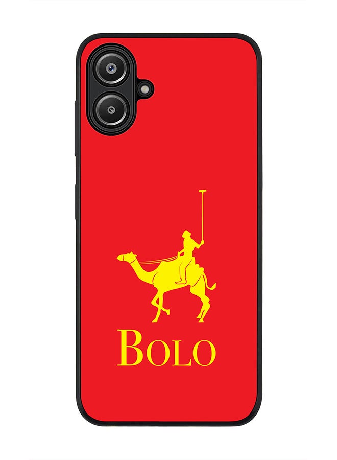 Stylizedd For Samsung Galaxy A06 Case,Slim fit Camera Protection, Shockproof Thin Phone cover - BOLO Red - Image 1