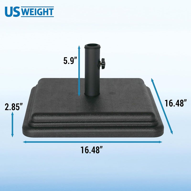 US Weight FUB41B Umbrella Base, Black - Image 4