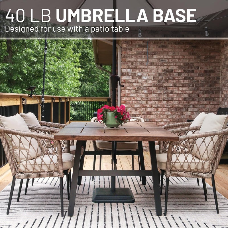 US Weight FUB41B Umbrella Base, Black - Image 2