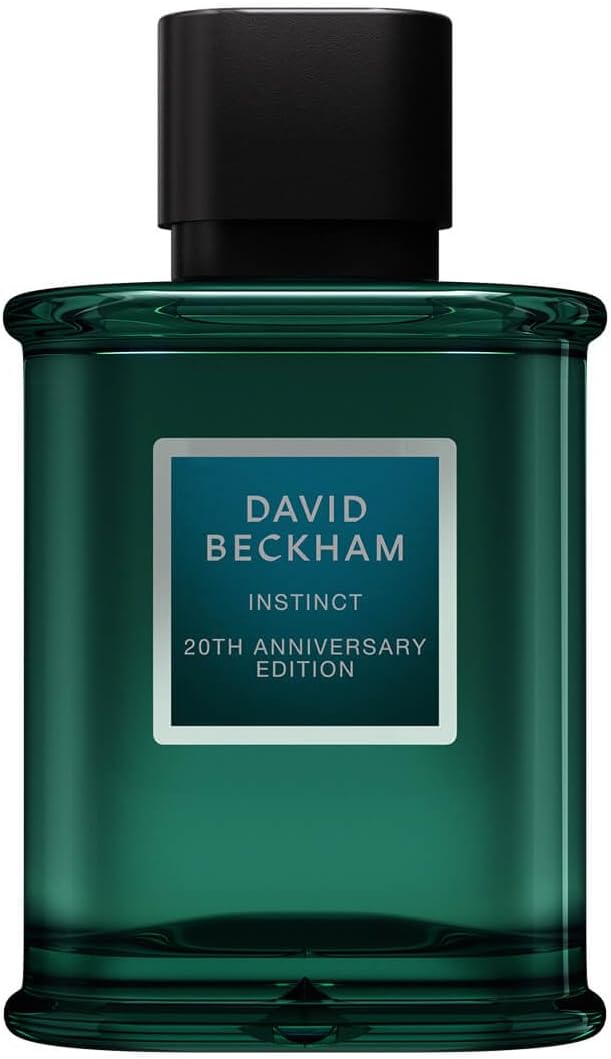 David Beckham Instinct Eau de Parfum for Men 20th Anniversary Edition With Bergamot Apple Accord Cashmeran 75ml