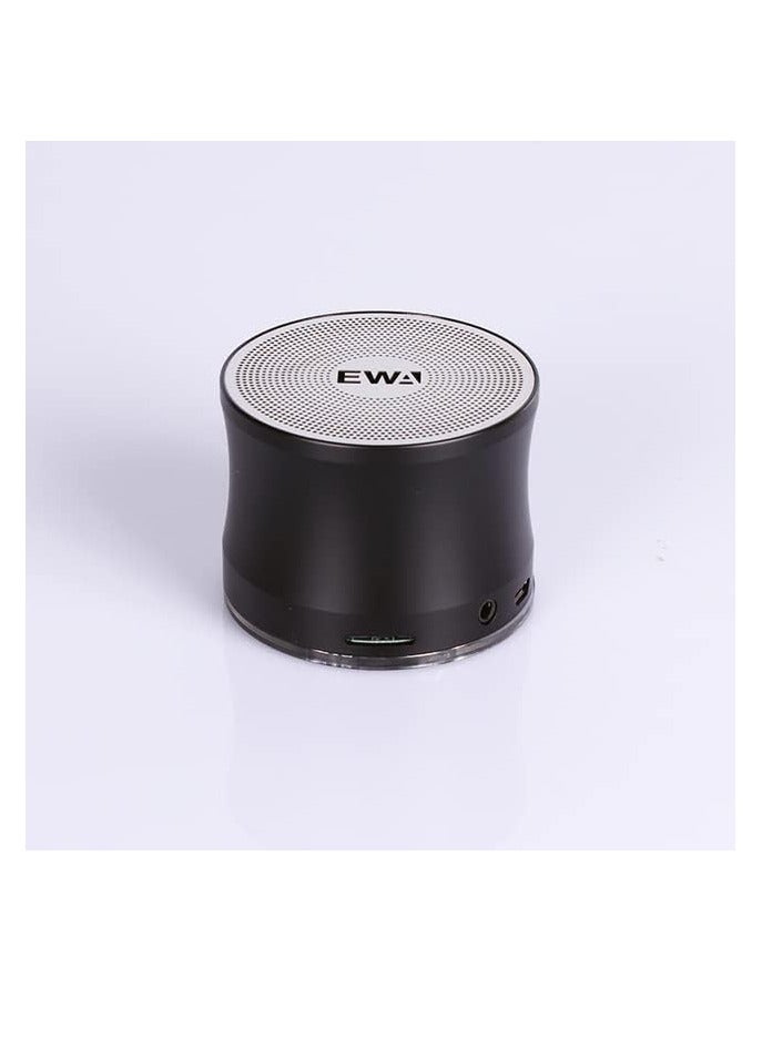 EWA مكبر صوت بلوتوث EWA 109PRO محمول معدني مكبرات صوت HIFI لاسلكية مشغل موسيقى بطاقة صوت قوية (أسود) - Image 1