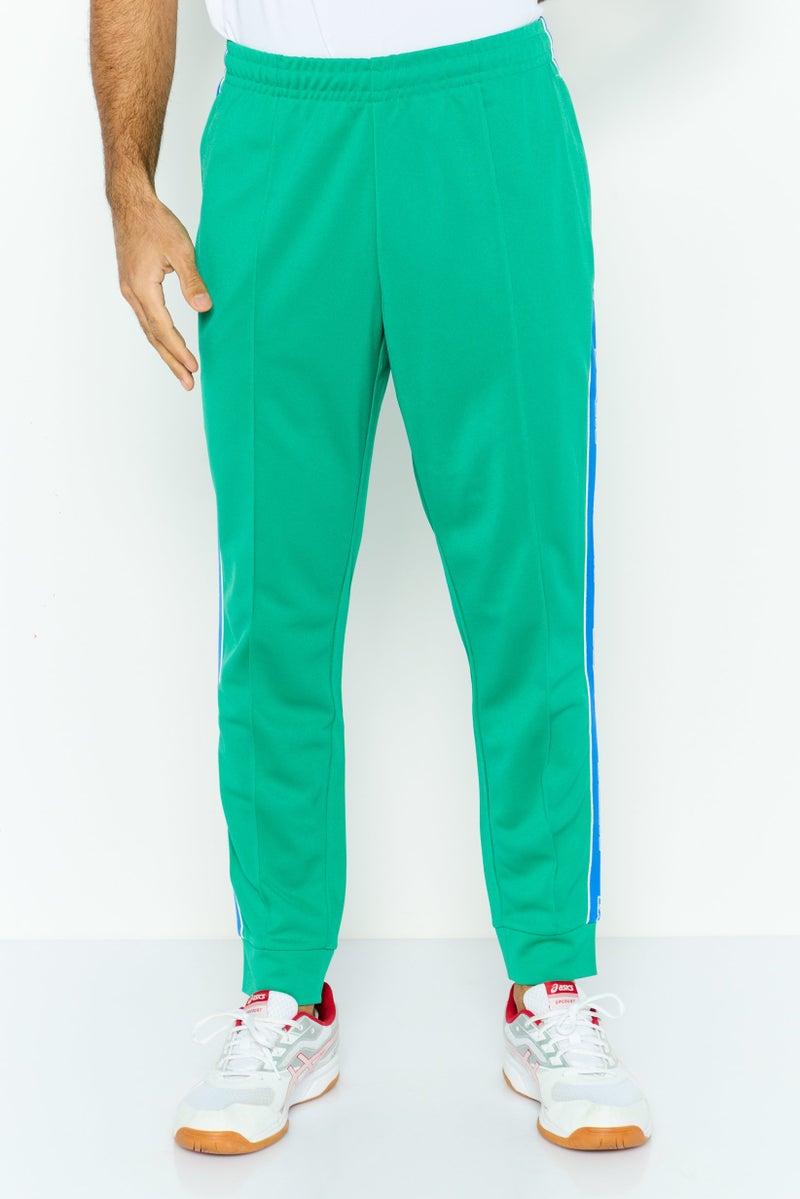 LACOSTE Men Regular Fit Brand Logo Sweatpants, Green - Image 1