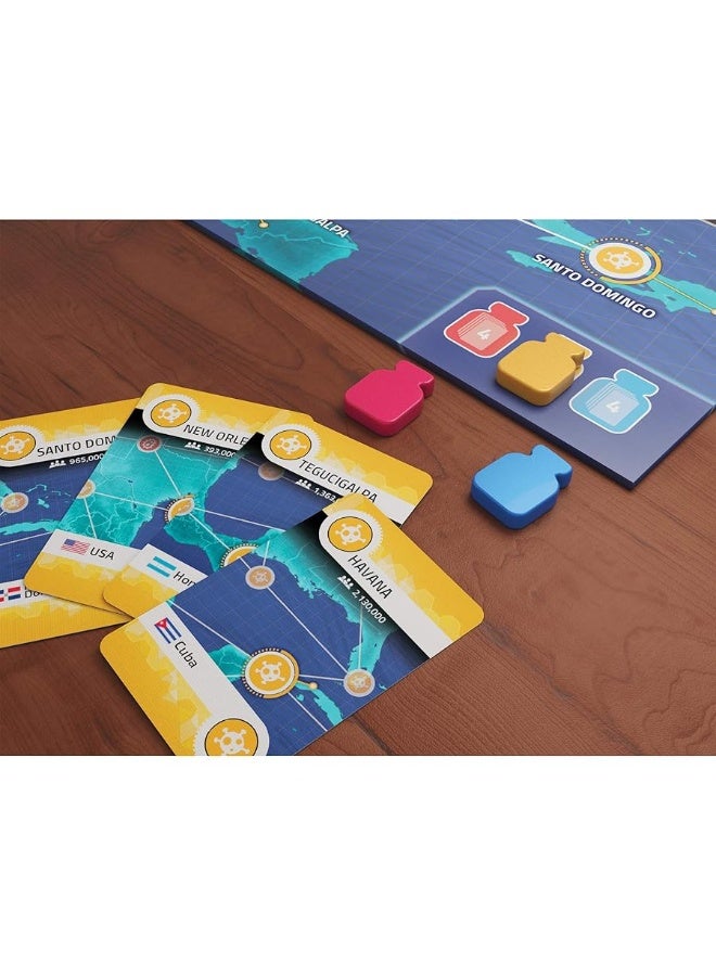 Z-Man Games Pandemic Hot Zone: North America Board Game - Unite to Save The Continent! Cooperative Strategy Game for Kids and Adults, Ages 8+, 2-4 Players, 30 Minute Playtime, Made by Z-Man Games - Image 4